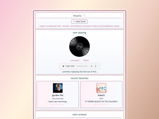 music screenshot
