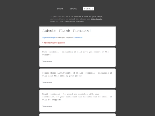 submit screenshot