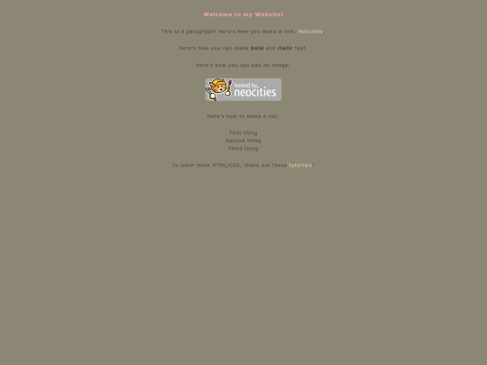 links screenshot