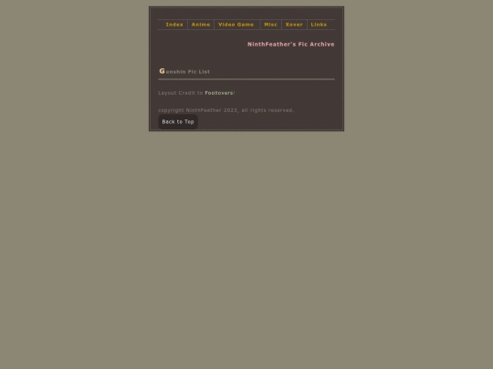video_game_fic/genshin_fic/genshin_index screenshot