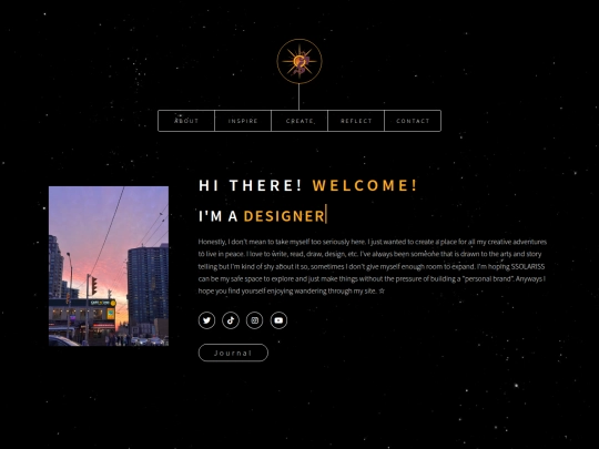 pages/about screenshot