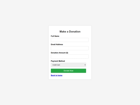 donation screenshot