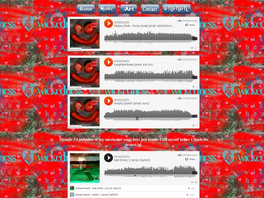 pages/music screenshot