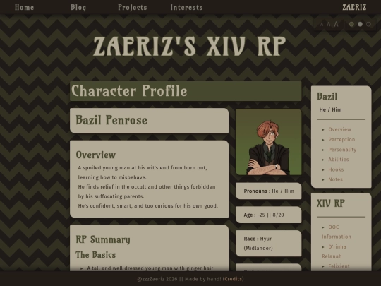characters/bazil screenshot