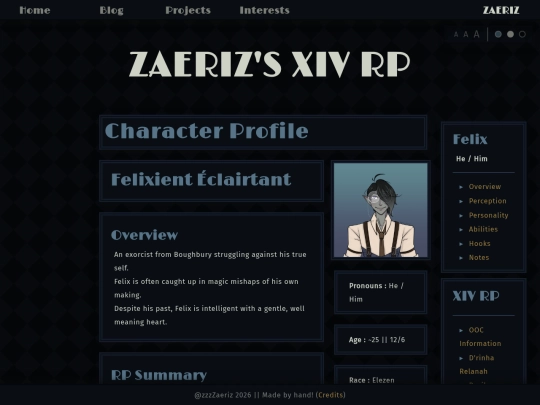 characters/felix screenshot