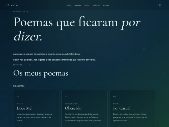 poemas screenshot