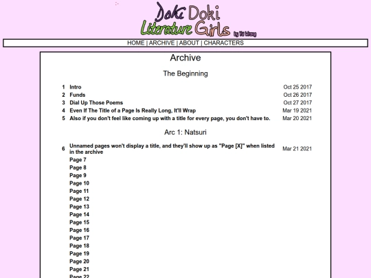 archive screenshot