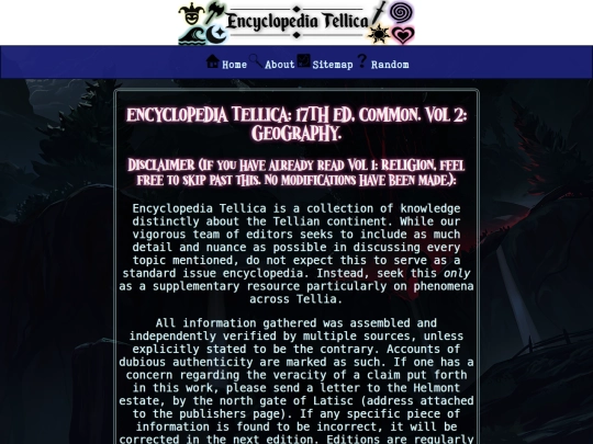 Geography/disclaimer2 screenshot