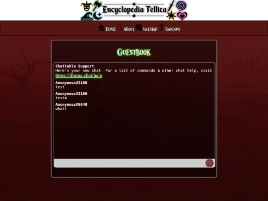 Misc/guestbook screenshot