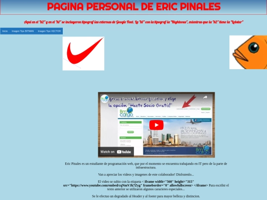 Pagina_Personal screenshot
