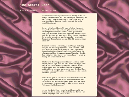 dollmania/diaries screenshot