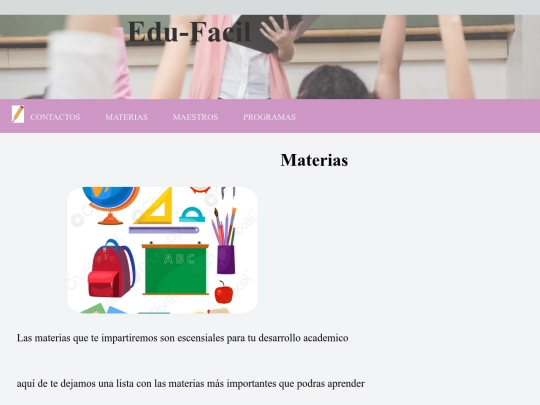 Materias screenshot