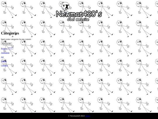 categories screenshot