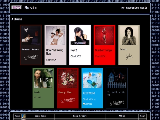 music screenshot
