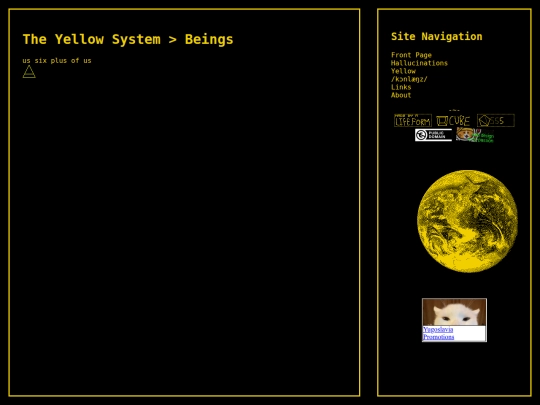 yellow/beings screenshot