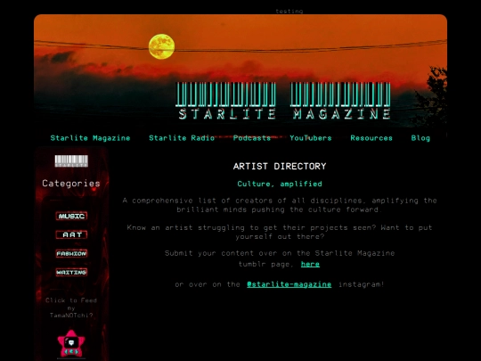 Artist-Directory screenshot