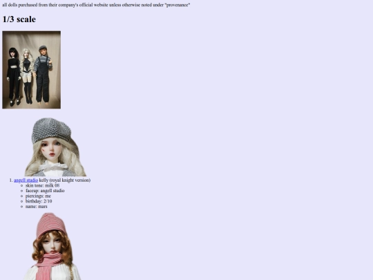 dollinfo screenshot
