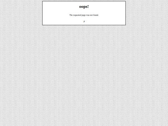 not_found screenshot
