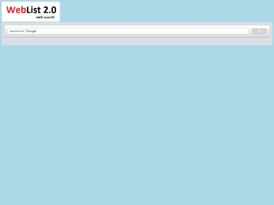 WebList2.0 screenshot