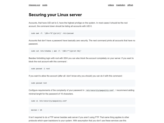 How_To_Secure_Your_Linux_Server screenshot