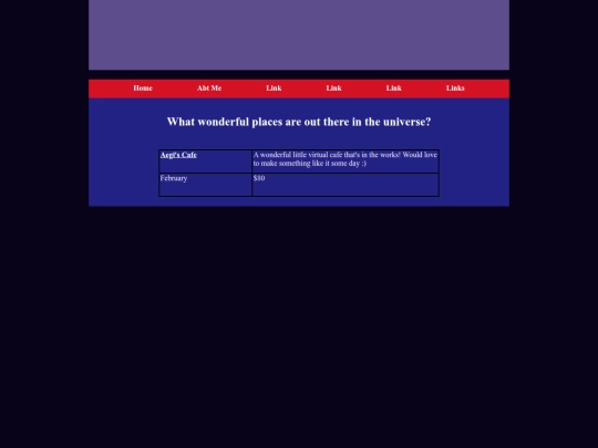 links screenshot