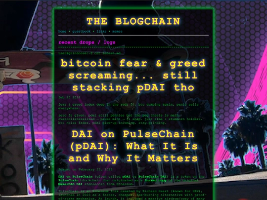 blog screenshot