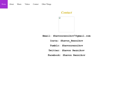 contact screenshot
