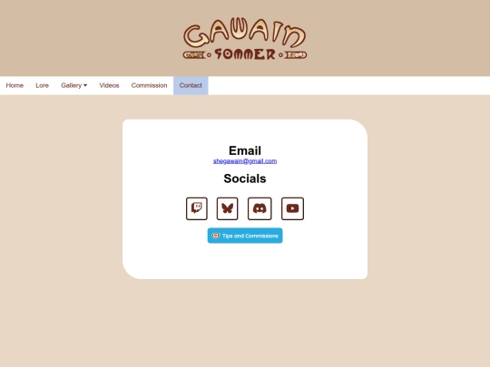 contact screenshot