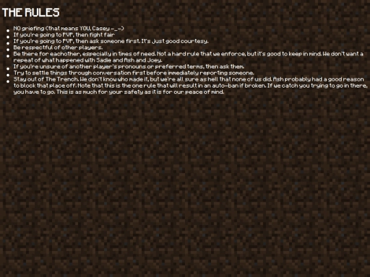 rules screenshot