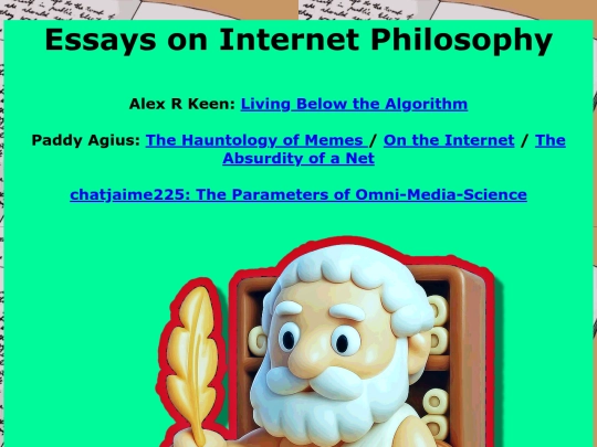 essaysoninternetphilosophy screenshot
