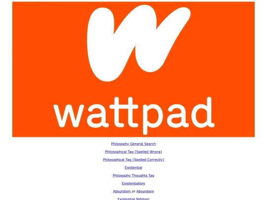 wattpadphilosophy screenshot