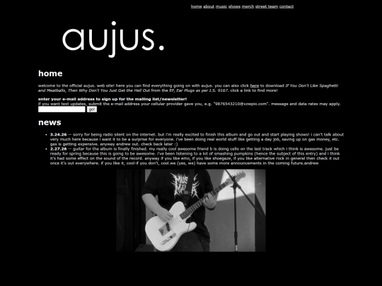site screenshot