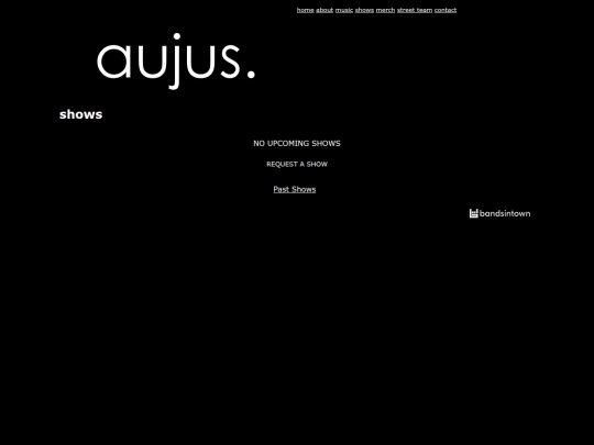 site/shows screenshot