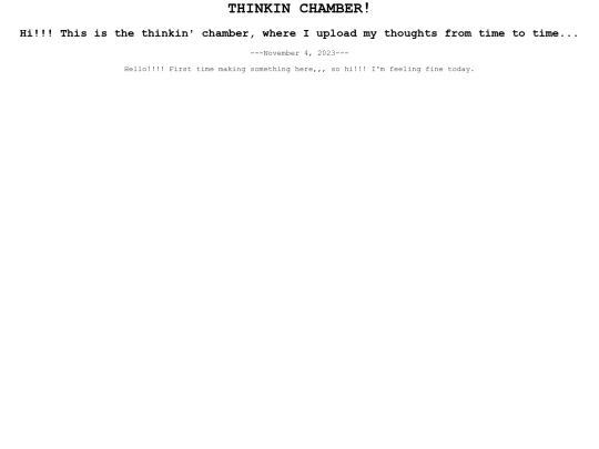 CHAMBER/chamber screenshot