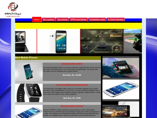 home screenshot