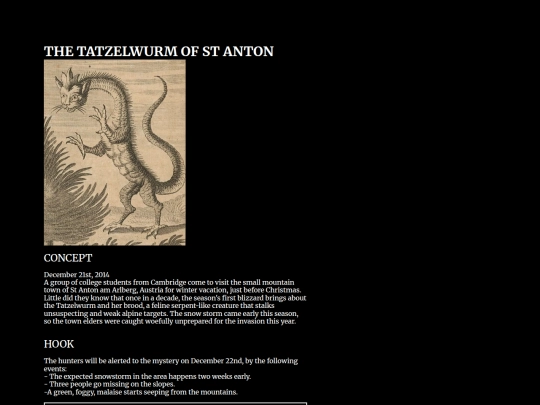 MonsteroftheWeek screenshot
