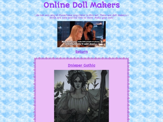 Online Doll Makers/online-doll-makers-shrine screenshot