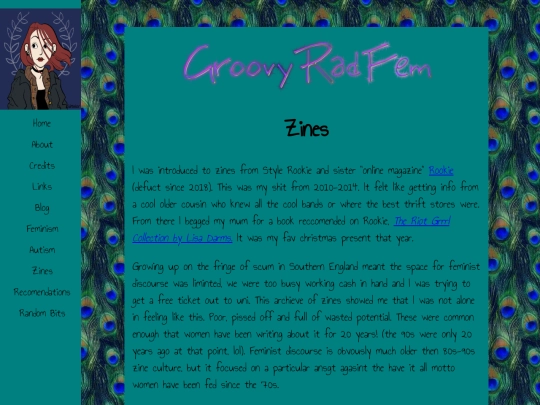Zines screenshot
