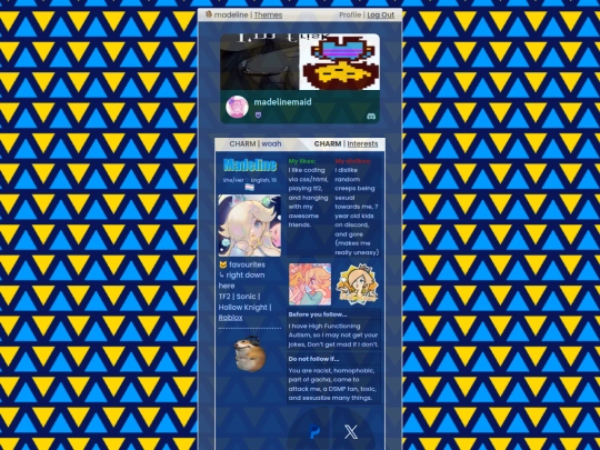 aboutme screenshot