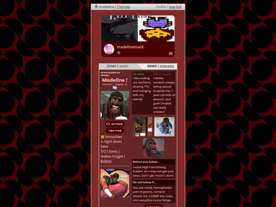 biothemes/demo screenshot