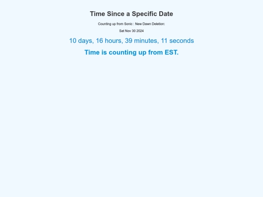 timer/days-since-ser-couldnt-manage-a-server-properly-for-a-day screenshot