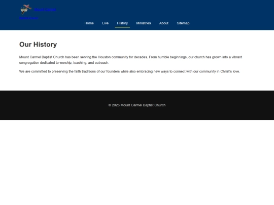 history screenshot