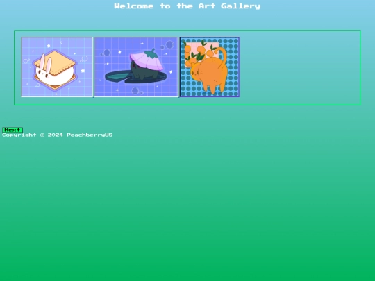 Neocities Peachberry HTML/Peachberry/art screenshot