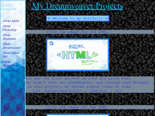 mydreamweaver screenshot