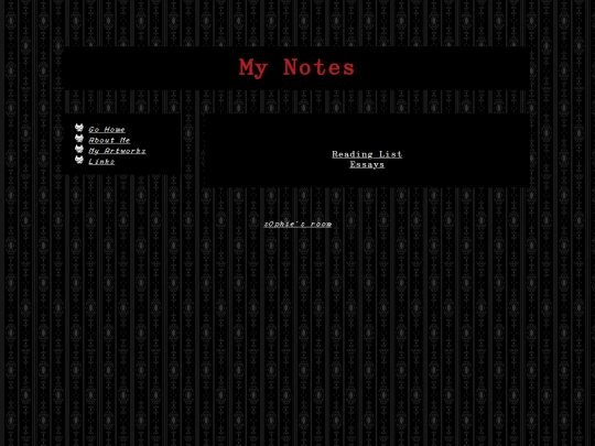 notes screenshot