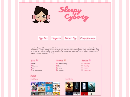 aboutme screenshot