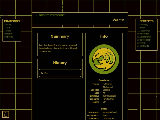 cast/tac screenshot