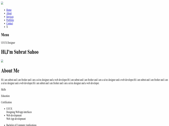 index screenshot
