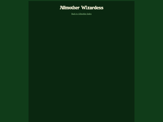 the-oldest-story/allmother/wizardess screenshot