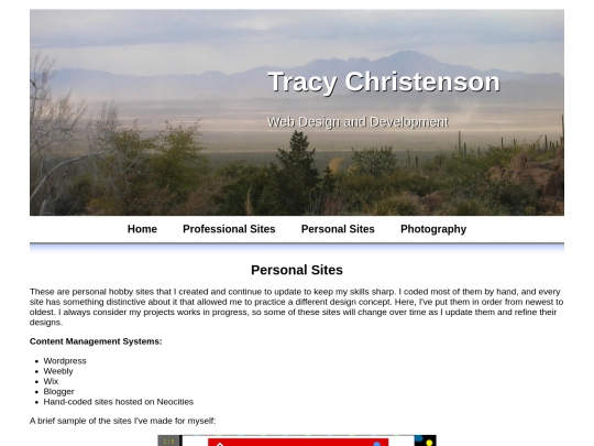 personal screenshot